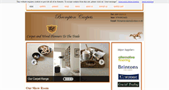 Desktop Screenshot of bromptoncarpets.co.uk